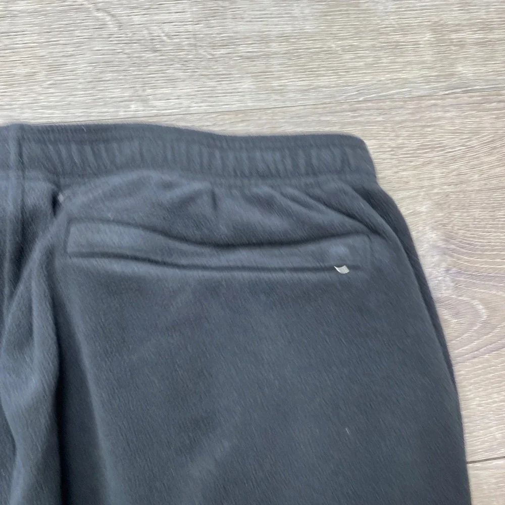The North Face Fleece Pants Mens L Black Polartec Classic Lounge Hiking